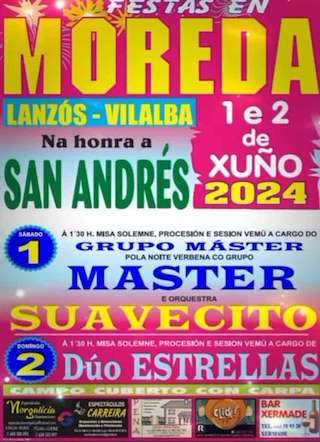 San Andrés de Moreda en Vilalba