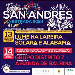 San Andrés de Vea en A Estrada