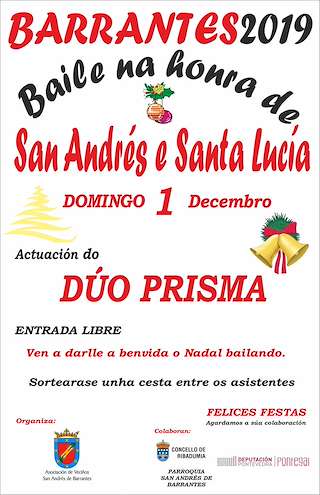 Nazareno, San Andrés, Santa Lucía e Inmaculada de Barrantes  en Ribadumia