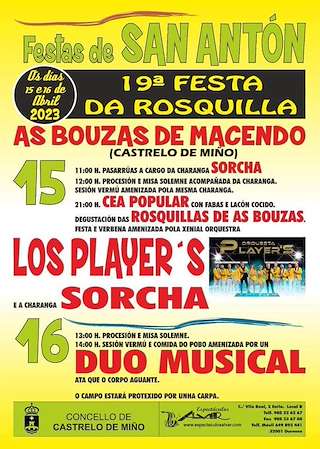 San Antón - XXI Festa da Rosquilla en Castrelo de Miño