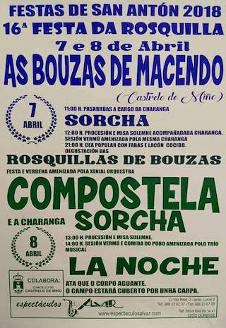 San Antón - XXI Festa da Rosquilla en Castrelo de Miño