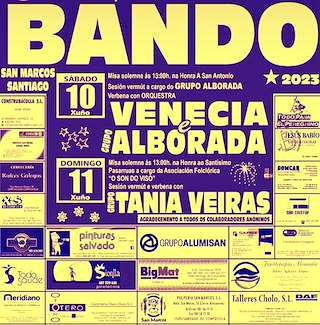 San Antón de Bando en Santiago de Compostela