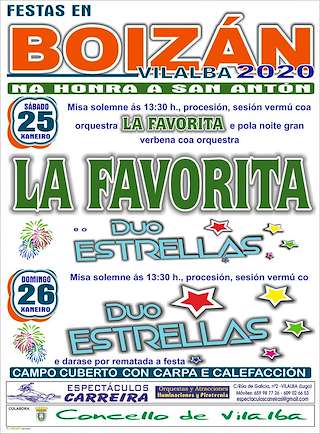 San Antón de Boizán en Vilalba