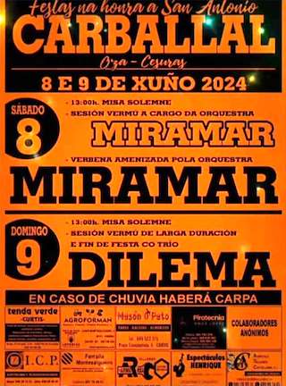 San Antón de Carballal en Oza Cesuras