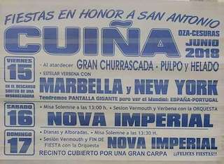 San Antón de Cuíña en Oza Cesuras