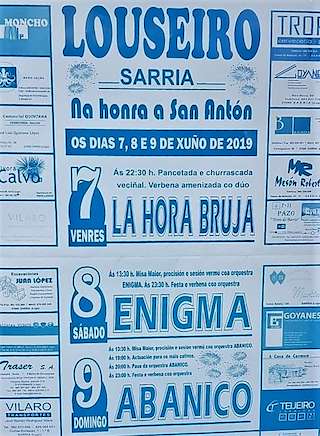 San Antón de Louseiro en Sarria