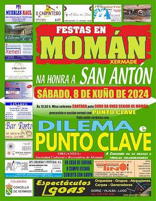 San Antón de Momán en Xermade