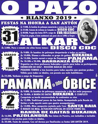 San Antón de O Pazo en Rianxo