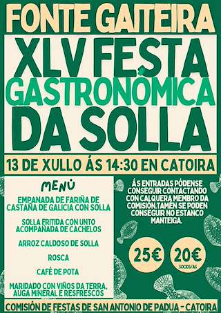 San Antón de Padua - XLVI Festa da Solla en Catoira