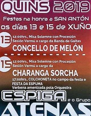 San Antón de Quins en Melón