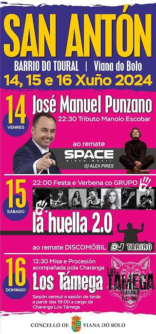 San Antón do Toural en Viana do Bolo