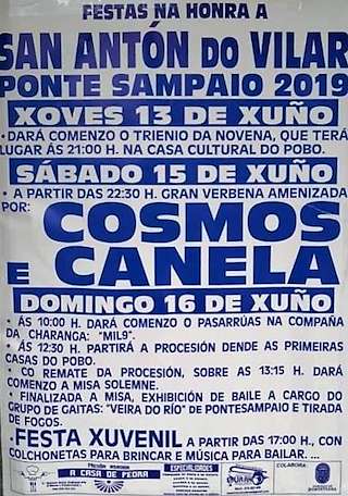San Antón do Vilar de Ponte Sampaio en Pontevedra