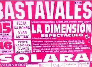 Virxe do Carme de Bastavales (2026) en Brión
