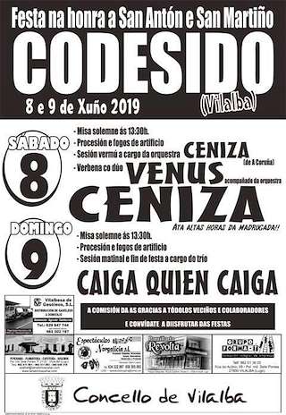 San Antón e San Martiño de Codesido en Vilalba