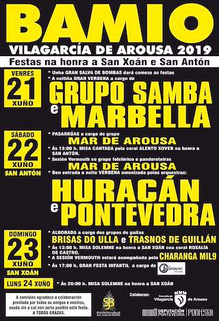 San Antón e San Xoán de Bamio en Vilagarcía de Arousa