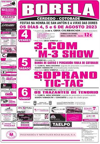 San Antón e Virxe das Dores de Borela en Cerdedo-Cotobade