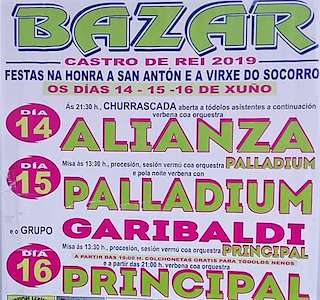 San Antón e Virxe do Socorro de Bazar - Coea en Castro de Rei