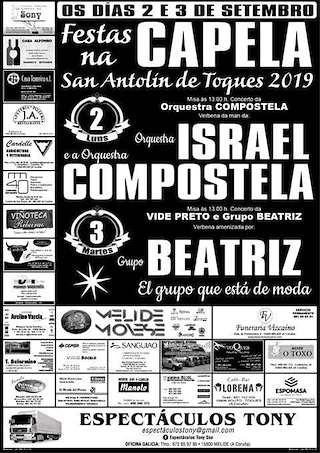 San Antolín de A Capela (2026) en Toques