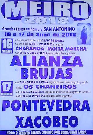 San Antoniño de Meiro (2026) en Bueu