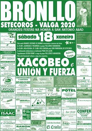 San Antonio Abad de Bronllo en Valga