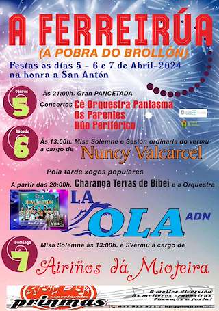 San Antonio de A Ferreirúa en A Pobra do Brollón