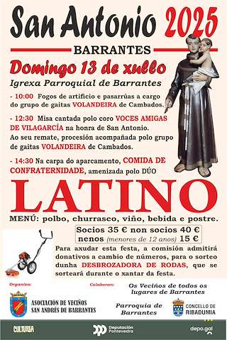 San Antonio de Barrantes en Ribadumia