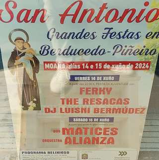 San Antonio de Berducedo (2026) en Moaña