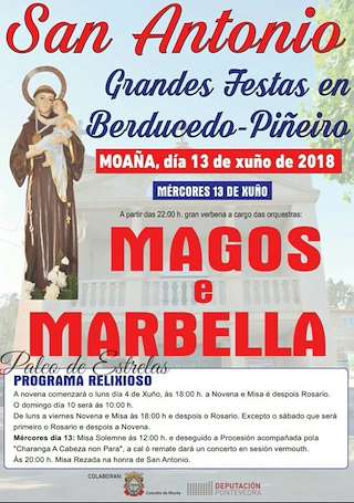 San Antonio de Berducedo (2026) en Moaña