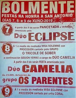 San Antonio de Bolmente en Sober