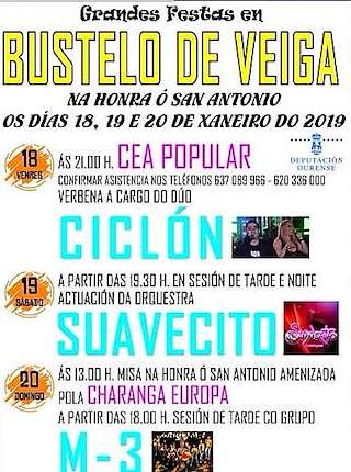 San Antonio de Bustelo de Veiga en Xunqueira de Ambía