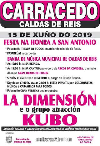 San Antonio de Carracedo en Caldas de Reis