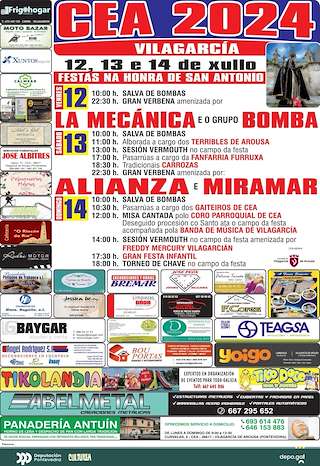 San Antonio de Cea en Vilagarcía de Arousa