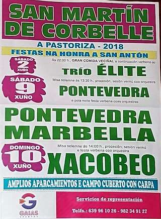 San Antonio de Corbelle (2026) en Pastoriza