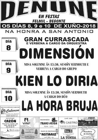 San Antonio de Denune en Begonte