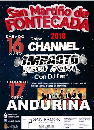 San Antonio de Fontecada en Santa Comba