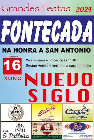 San Antonio de Fontecada en Santa Comba