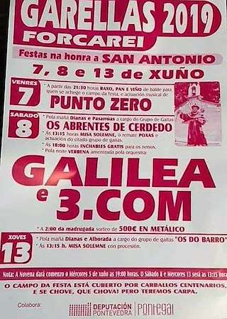 San Antonio de Garellas en Forcarei