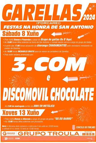 San Antonio de Garellas en Forcarei