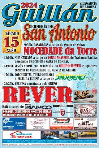 San Antonio de Guillán en Vilagarcía de Arousa