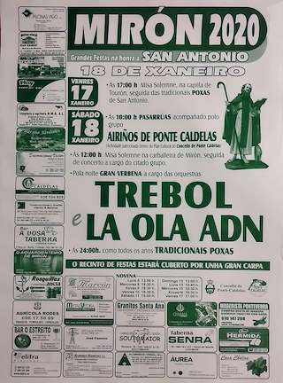 San Antonio de Mirón en Ponte Caldelas