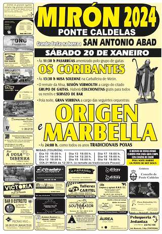San Antonio de Mirón en Ponte Caldelas