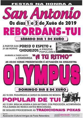 San Antonio de Rebordáns (2026) en Tui