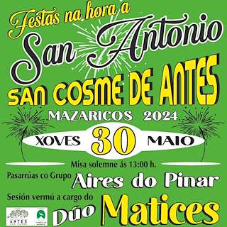 San Antonio de San Cosme de Antes en Mazaricos