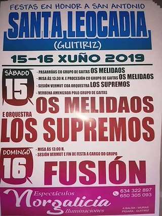 San Antonio de Santa Leocadia en Guitiriz