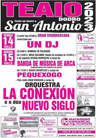 San Antonio de Teaio en Dodro