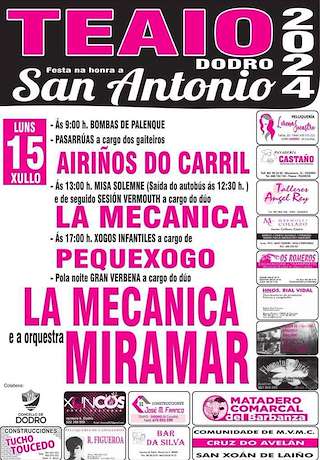 San Antonio de Teaio en Dodro