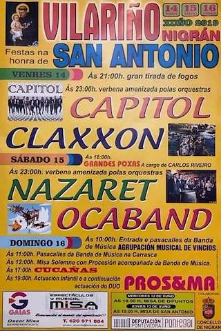 San Antonio de Vilariño (2026) en Nigrán