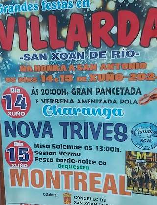 San Antonio de Villarda en San Xoán de Río