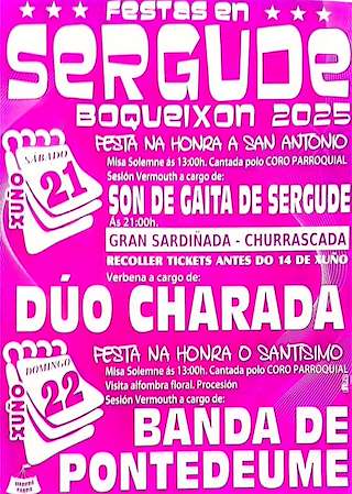 San Antonio e O Santísimo de Sergude en Boqueixón