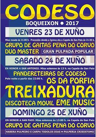 San Antonio e San Paio de Codeso en Boqueixón